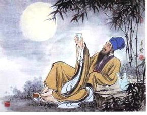 月下獨影的古詩句