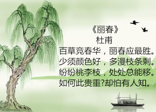 美好的詩句古詩,未來美好的詩句古詩,形容美好的詩句古詩