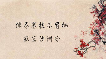 古詩(shī)句內(nèi)心落寞