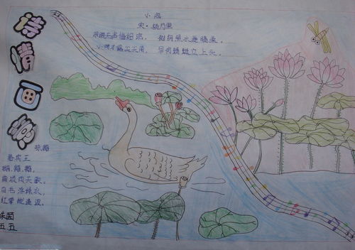 二級上冊關(guān)于詩句的手抄報