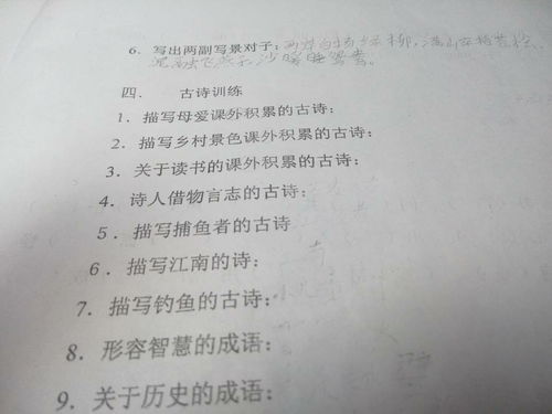 課外積累關(guān)于冬天的詩句