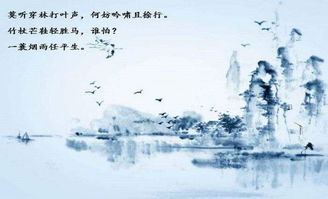 描寫樂觀豁達(dá)的古詩(shī)句