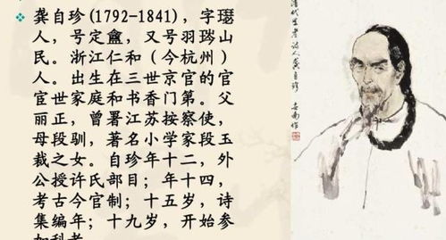 龔自珍關于落花奉獻的詩句