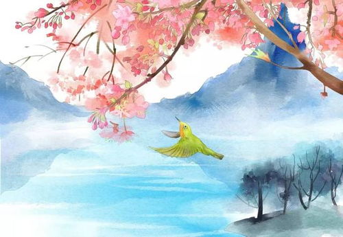 桃花紅雨古詩句