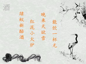 關(guān)于酒的名言詩句大全