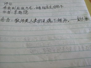 關(guān)于表?yè)P(yáng)作家的詩(shī)句