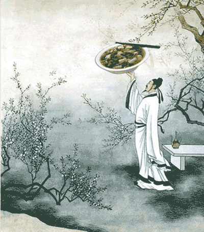 李白關(guān)于窗外的詩句