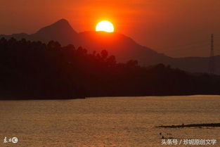 關于日落的人詩句