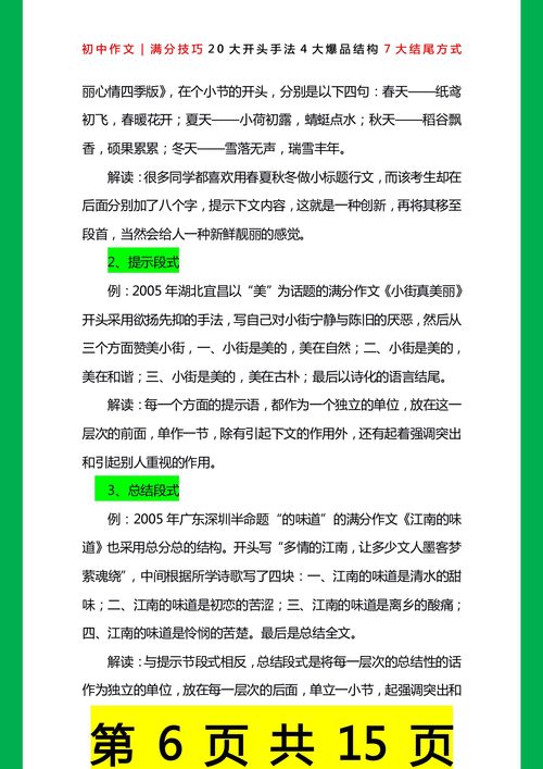 作文,品德,開(kāi)頭,初中