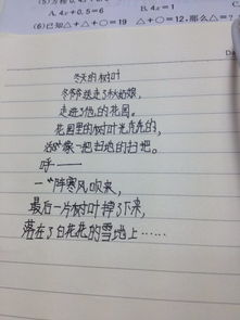 冬天的即景作文開(kāi)頭