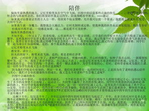 一直陪伴的作文開頭