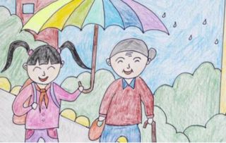 雨中讓傘的作文開頭