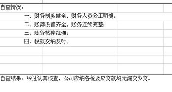 納稅情況的自查情況報告(團支部自查情況報告)