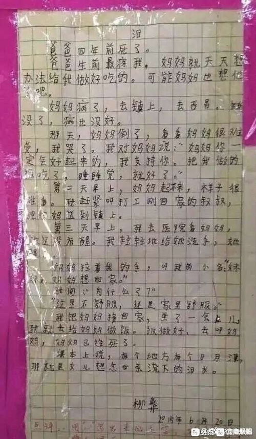 從未傷心過作文開頭