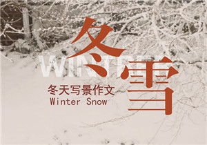 寫景作文冬天600字作文開(kāi)頭