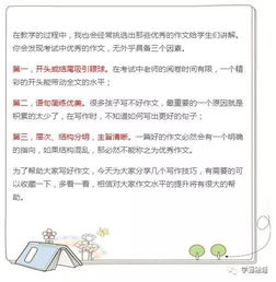 巧設(shè)作文開頭方法