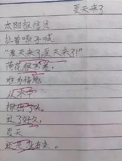 夏天來了作文開頭該怎么寫
