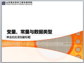 C語(yǔ)言數(shù)據(jù)與常量課件PPT模板(c語(yǔ)言入門ppt課件)