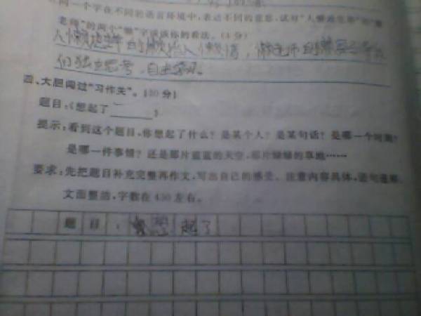 想起你的那些話(huà)作文開(kāi)頭