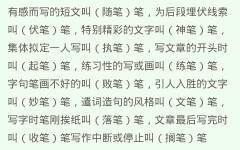 筆的演變作文好開頭