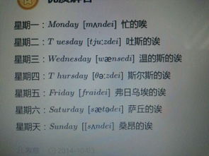 周一到周日做什么的英文作文開頭