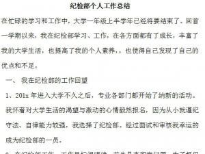 紀(jì)委年度考核個(gè)人總結(jié)(紀(jì)委年度考核總結(jié))