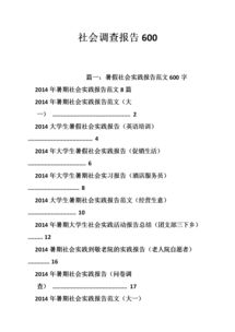 社會調查的報告(學生社會調查報告社會調查報告)