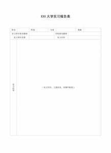 關(guān)于實(shí)習(xí)的專(zhuān)題報(bào)告(實(shí)習(xí)專(zhuān)題報(bào)告)