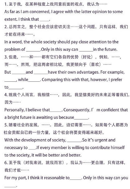 英語作文萬能模板開頭結(jié)尾,英語作文書信萬能模板開頭結(jié)尾,英語作文萬能模板開頭結(jié)尾帶翻譯