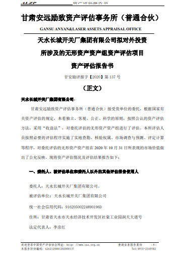 資產(chǎn)評估報告范文(資產(chǎn)評估報告（范文）)