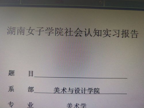 社會認知實習報告(求大學生社會認知實習報告)