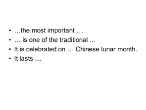 高中英文春節(jié)作文開頭