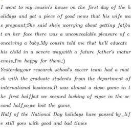 初中畢業(yè)我最難忘的事英語(yǔ)開頭作文