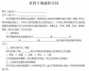 村委會(huì)土地流轉(zhuǎn)合同(土地流轉(zhuǎn)合同)