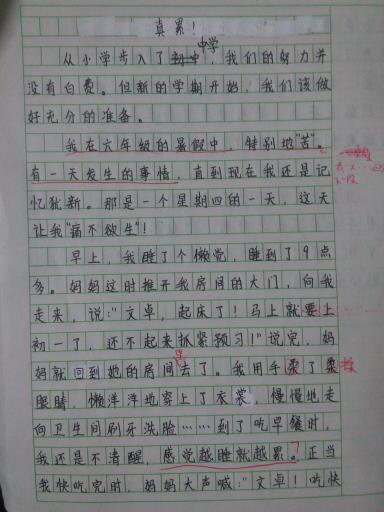寫成長的煩惱的作文600字作文開頭