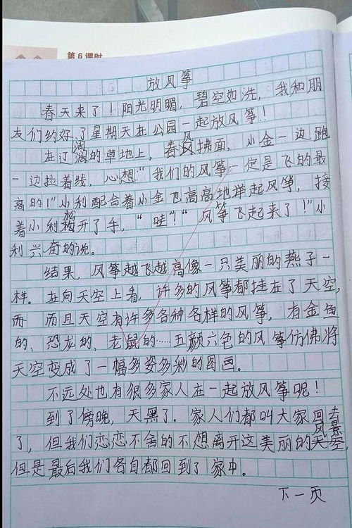 在作文的開頭寫出你的是什么