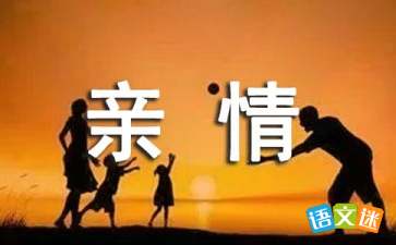 關(guān)于親情的作文300字左右(關(guān)于母親的作文300個字左右)