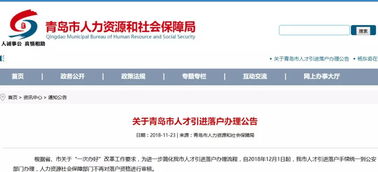 青島人才引進(jìn)落戶辦理指南(青島人才引進(jìn)落戶指南)