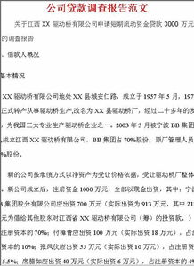 公司調(diào)研報(bào)告范文(公司調(diào)研報(bào)告范文)