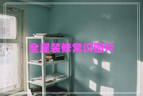 全屋裝修常識(shí)圖片