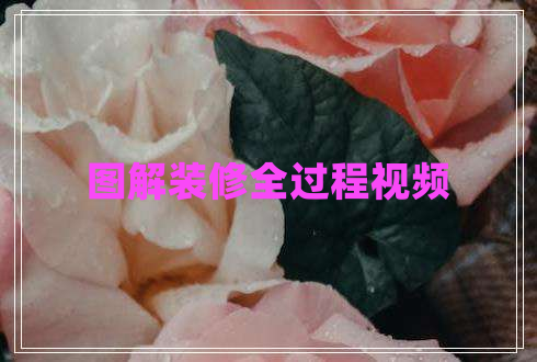 圖解裝修全過程視頻