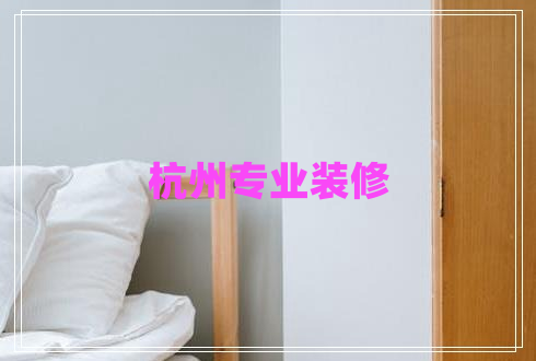 杭州專業(yè)裝修 杭州專業(yè)裝修