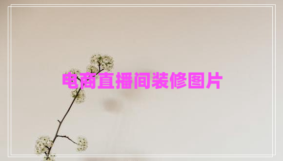 電商直播間裝修圖片 電商直播間裝修圖片