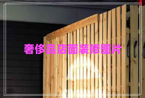 奢侈品店面裝修圖片