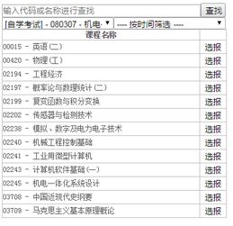 工科專業(yè)自考本科考哪幾門