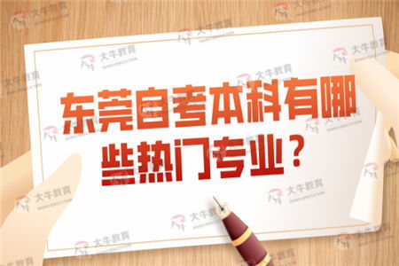 東莞大學(xué)本科自考報(bào)考專業(yè)