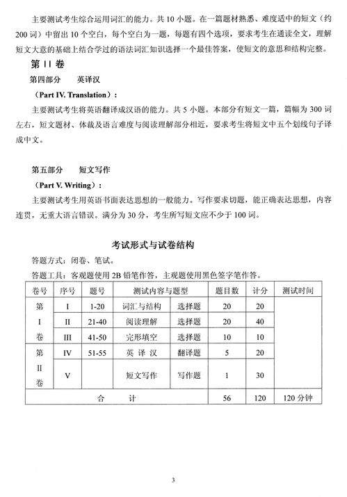 自考本科生學(xué)位英語考試時間