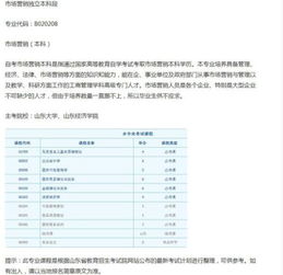 市場(chǎng)營(yíng)銷(xiāo)自考本科考試科目