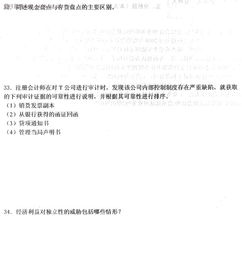 四川自考本科審計真題