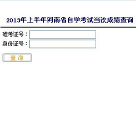 河南自考本科成績(jī)查詢時(shí)間